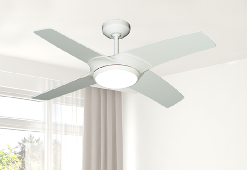 Starfire 56 In Pure White Ceiling Fan With Led Light Dan S City Fans Parts Accessories - Can You Put Led Lights In A Ceiling Fan
