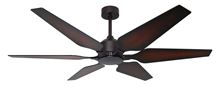 Picture of Optum WiFi Enabled Oil Rubbed Bronze Ceiling Fan with 60" Blades and Remote