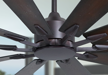 Fusion WiFi Oil Rubbed Bronze Ceiling Fan with 66" Blades and Remote