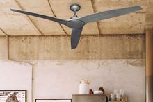 Evolution 72 in. Indoor/Outdoor Brushed Nickel Ceiling Fan with Remote Control