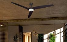 Evolution 72 in. Integrated LED Indoor/Outdoor Oil Rubbed Bronze Ceiling Fan with Light and Remote Control