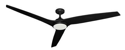 Picture of Evolution 72 in. Integrated LED Indoor/Outdoor Matte Black Ceiling Fan with Light and Remote Control