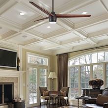 Old Towne 52" WIFI Indoor Oil Rubbed Bronze Ceiling Fan with remote and light