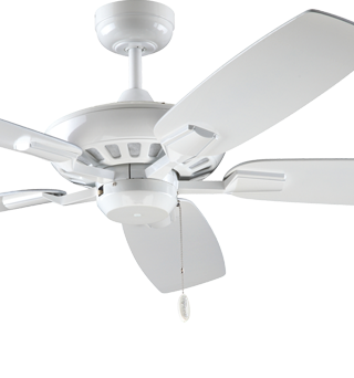 Saturn 52 In Pure White Ceiling Fan Dan S Fan City C Ceiling